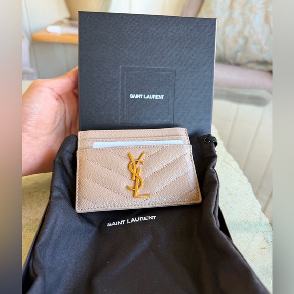 NIB YSL Card Holder - Picture 2 of 7